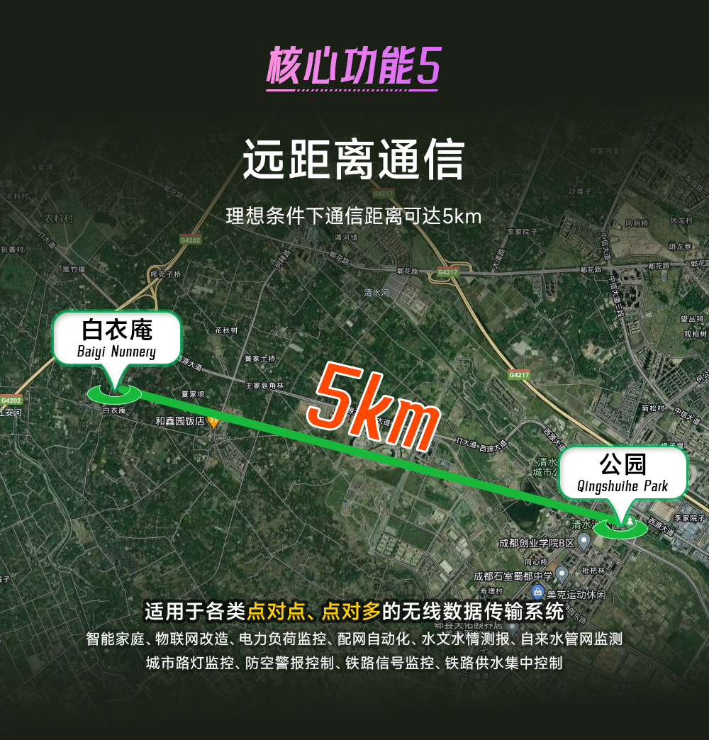 E95M-DTU(400SL22-485) 微型lora DTU數傳電臺 (7)