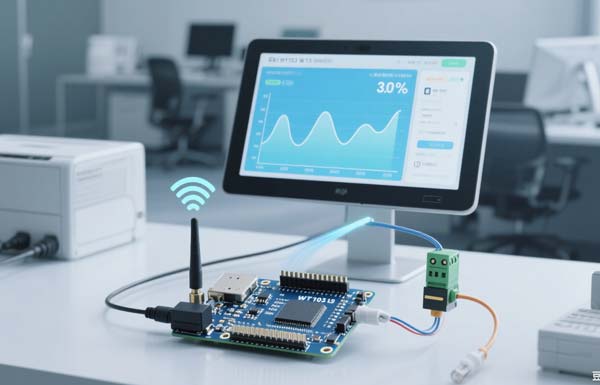 EWT103雙模WiFi模塊開發(fā)板溫濕度檢測方案